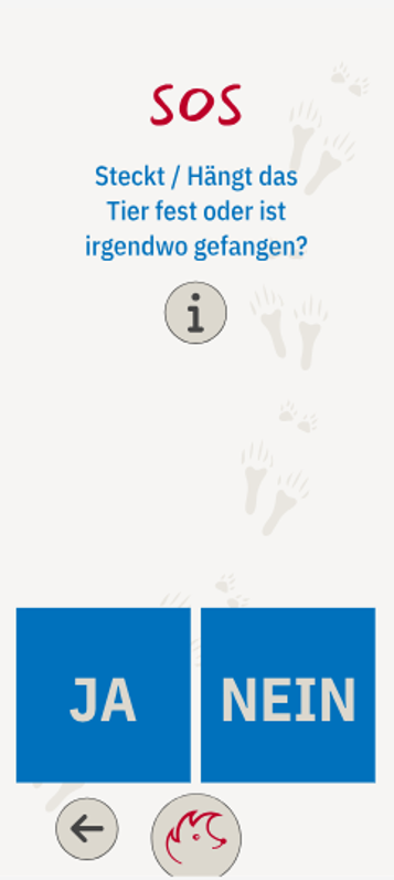 Vorschau Screenshot SOS Frage