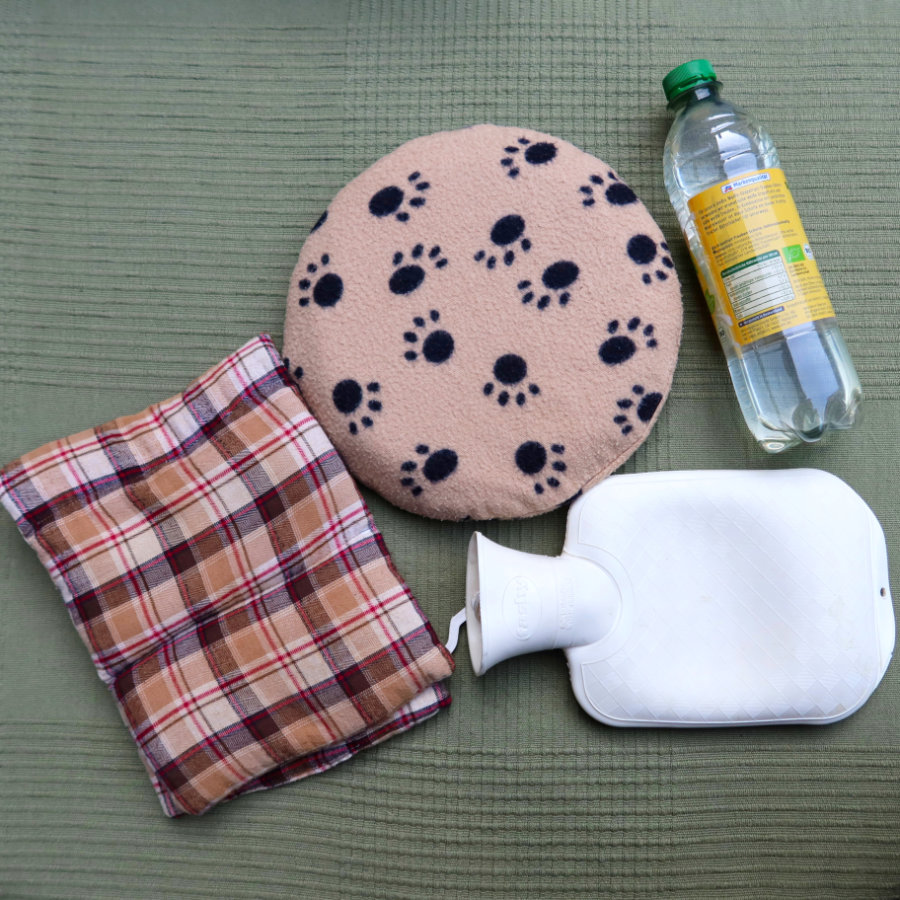 Wärmequelle vorbereiten