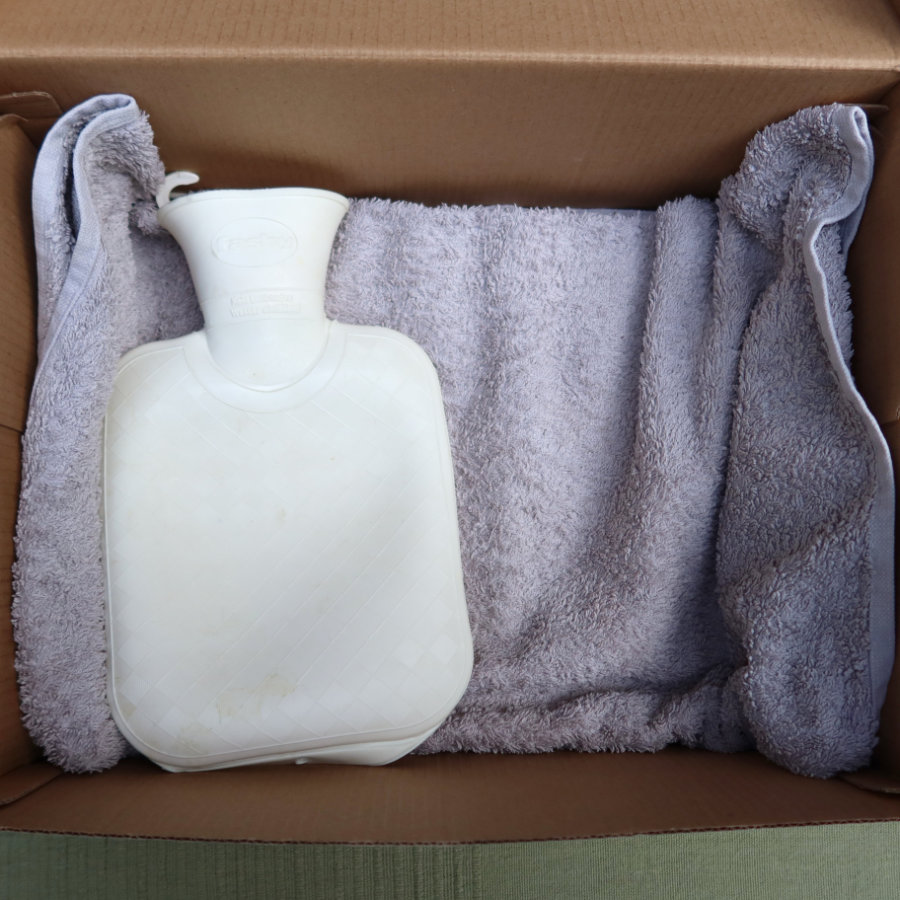 Box mit Wärmequelle ausstatten